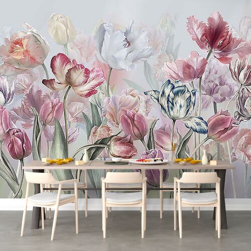 Фотообои «Тюльпаны» на стену - Каталог фотообоев с тюльпанами